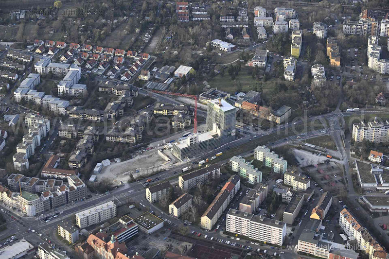 Luftaufnahme Umweltbank in Nürnberg | Mittelfranken, Bayern
