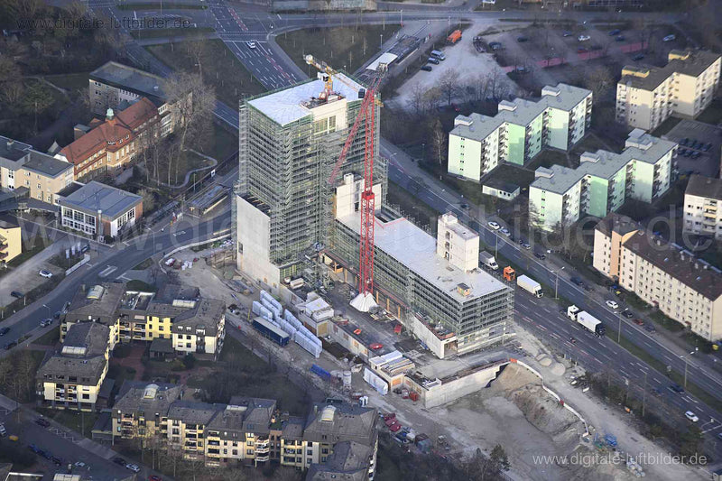 Luftaufnahme Umweltbank in Nürnberg | Mittelfranken, Bayern