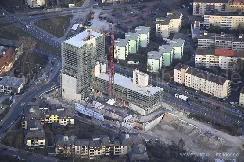 Luftaufnahme Umweltbank in Nürnberg | Mittelfranken, Bayern
