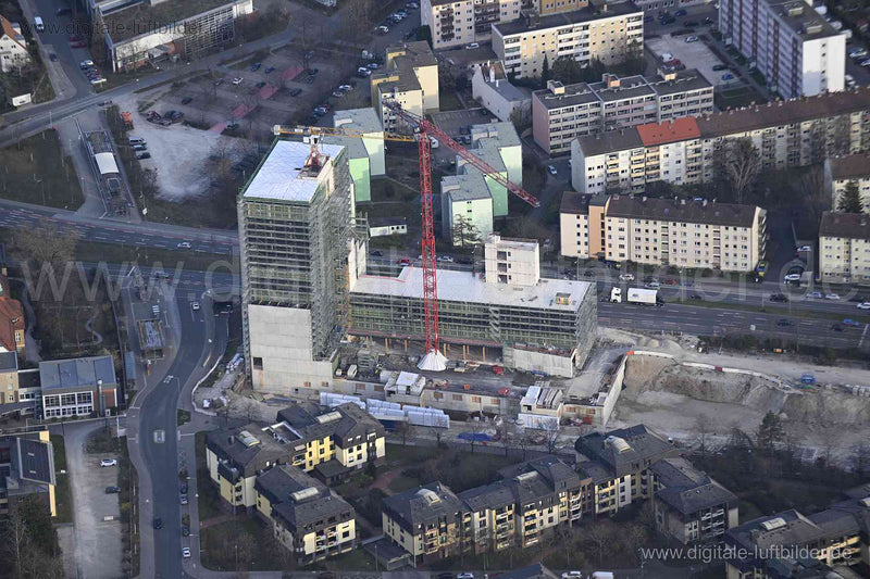 Luftaufnahme Umweltbank in Nürnberg | Mittelfranken, Bayern