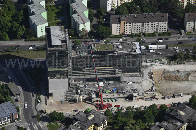 Luftaufnahme Umweltbank in Nürnberg | Mittelfranken, Bayern