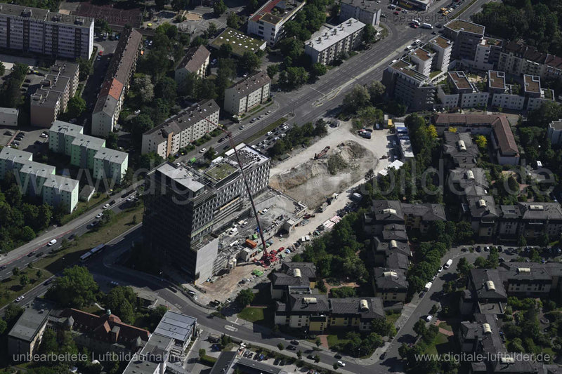 Luftaufnahme Umweltbank in Nürnberg | Mittelfranken, Bayern