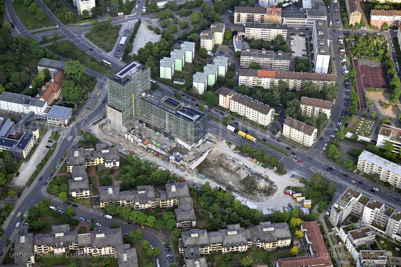 Luftaufnahme Umweltbank in Nürnberg | Mittelfranken, Bayern
