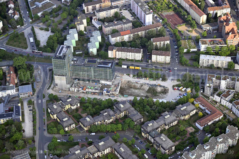 Luftaufnahme Umweltbank in Nürnberg | Mittelfranken, Bayern