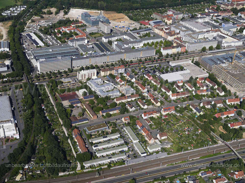 Luftaufnahme Wandererstraße in Nürnberg | Mittelfranken, Bayern