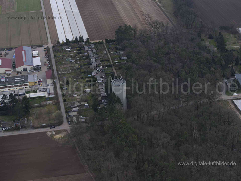 Luftaufnahme Wasserturm Boxdorf in Nürnberg | Mittelfranken, Bayern