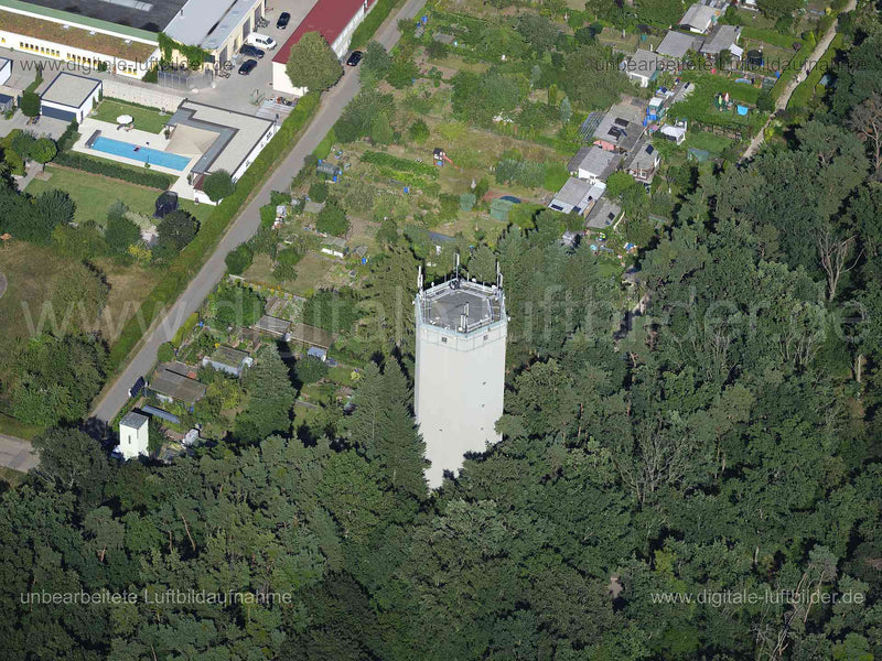 Luftaufnahme Wasserturm Boxdorf in Nürnberg | Mittelfranken, Bayern