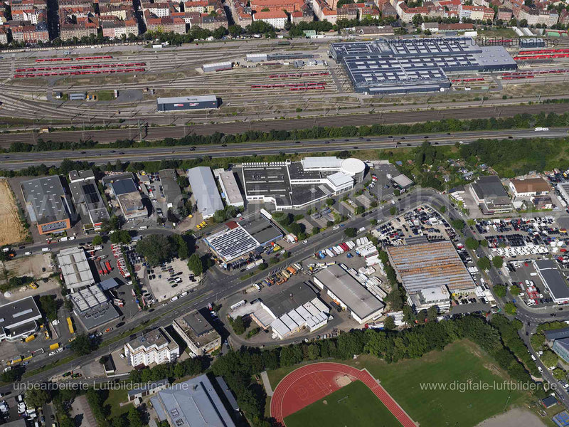 Luftaufnahme Witschelstraße in Nürnberg | Mittelfranken, Bayern