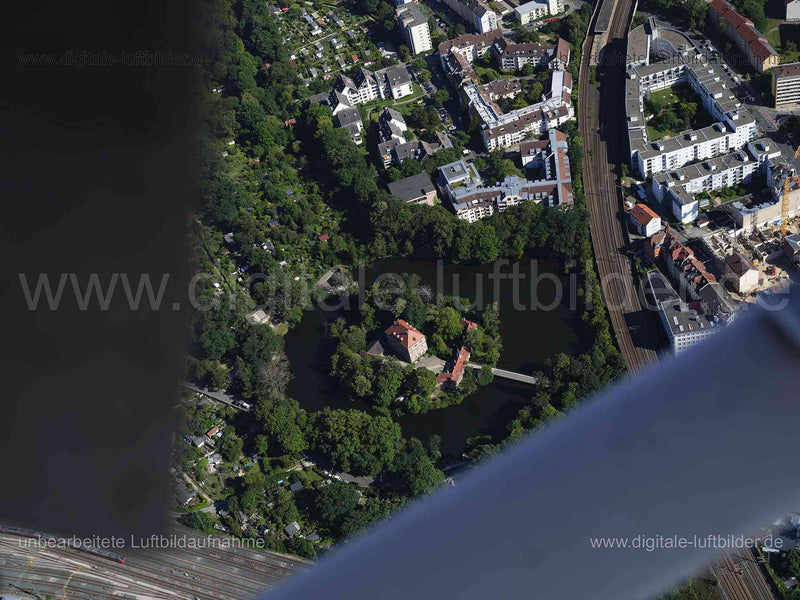 Luftaufnahme Zeltnerschloss in Nürnberg | Mittelfranken, Bayern