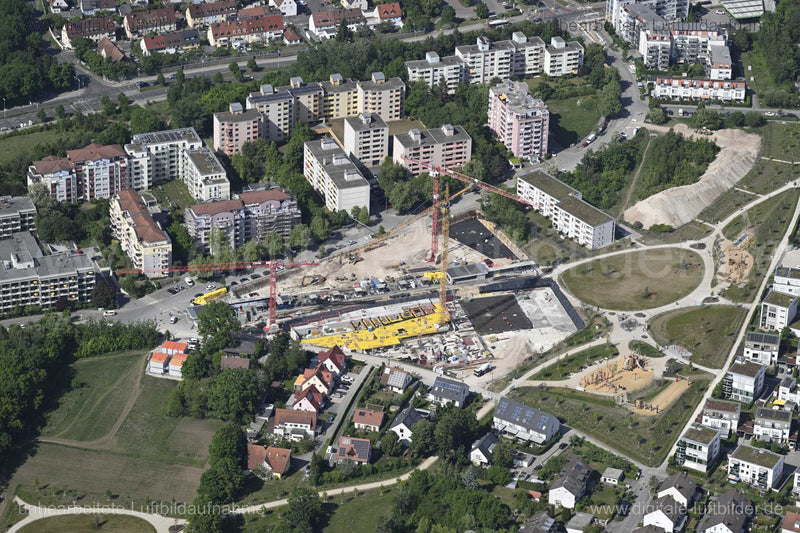 Luftaufnahme Züricher Park in Nürnberg | Mittelfranken, Bayern