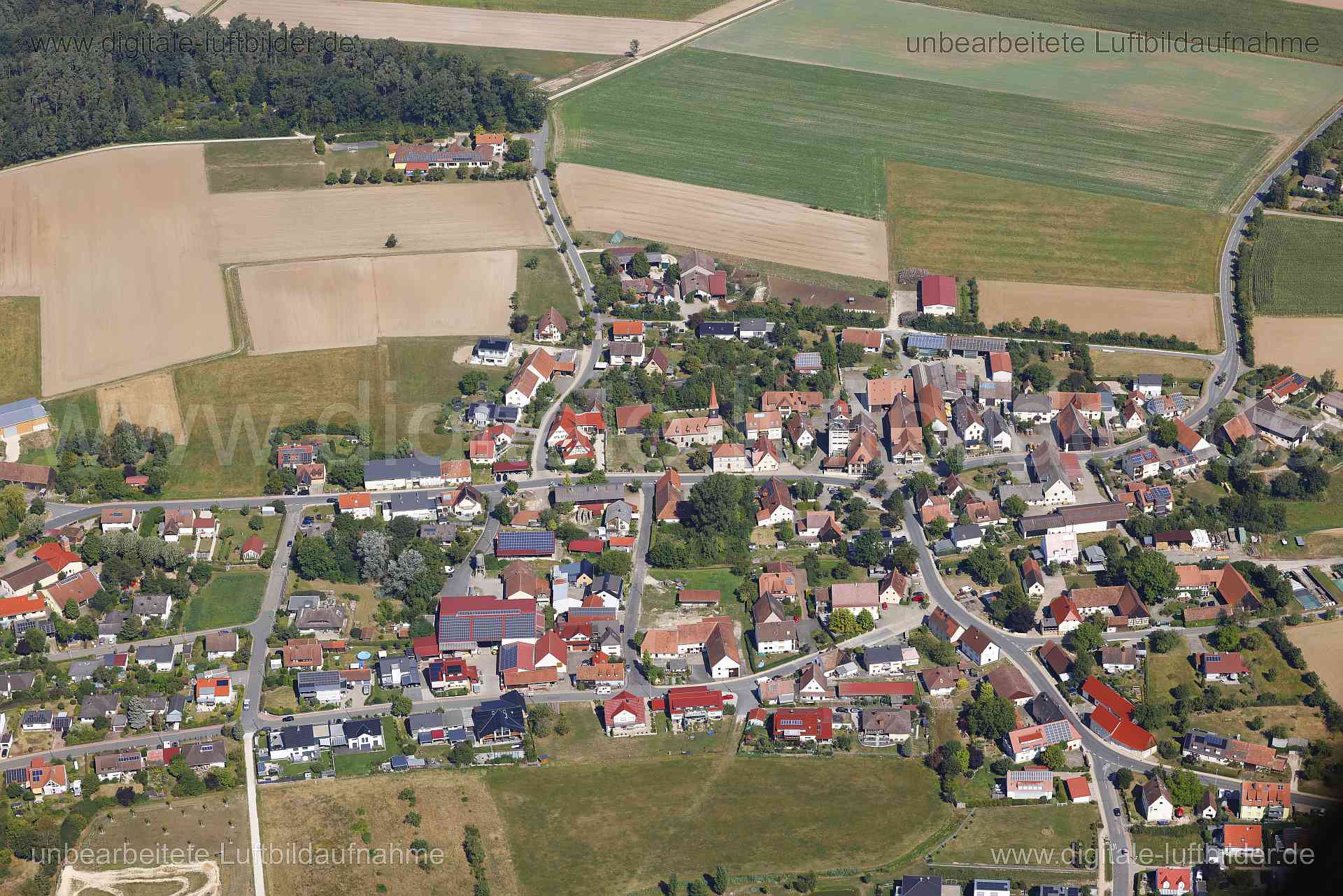 Luftaufnahme Oberreichenbach in Oberreichenbach | Mittelfranken, Bayern