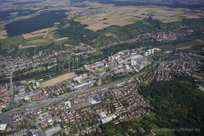 Luftaufnahme Ochsenfurt in Ochsenfurt | Unterfranken, Bayern