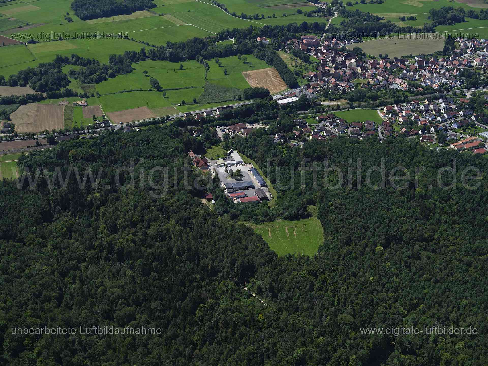 Luftaufnahme Bauhof Reichenschwand in Reichenschwand | Mittelfranken, Bayern
