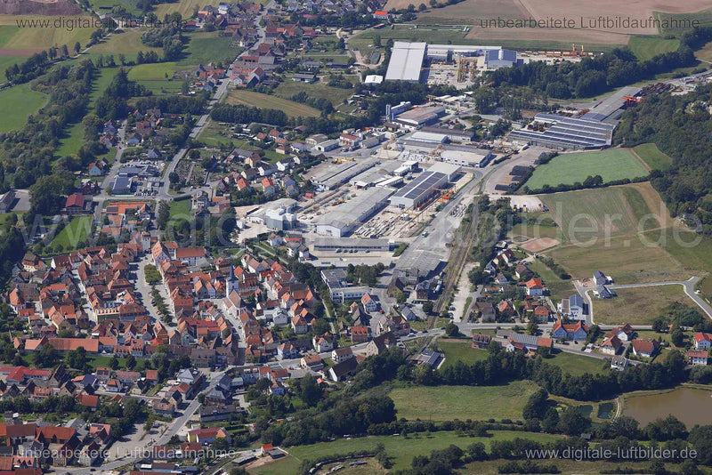 Luftaufnahme Schlüsselfeld in Schlüsselfeld | Oberfranken, Bayern
