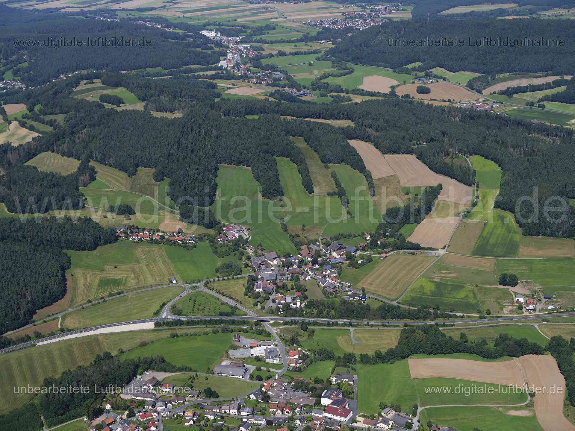 Luftaufnahme Mödlitz in Schneckenlohe | Oberfranken, Bayern