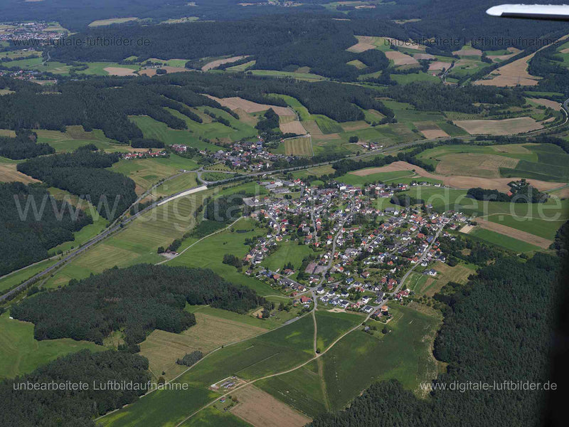 Luftaufnahme Neubrand in Schneckenlohe | Oberfranken, Bayern