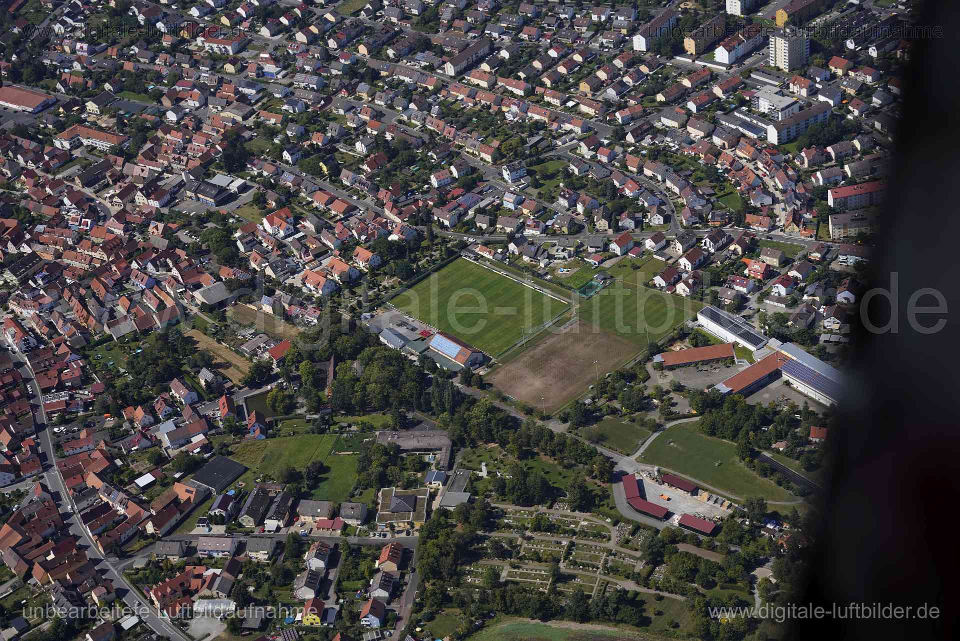 Luftaufnahme Gochsheim in Schweinfurt | Unterfranken, Bayern