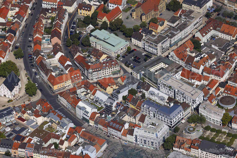 Luftaufnahme Schweinfurt in Schweinfurt | Unterfranken, Bayern