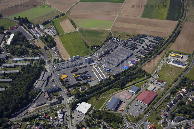 Luftaufnahme Schweinfurt in Schweinfurt | Unterfranken, Bayern