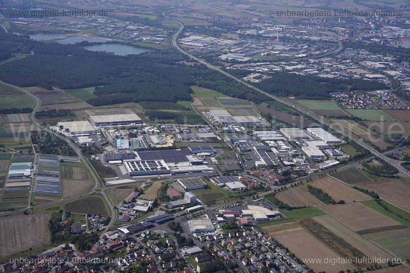 Luftaufnahme Schweinfurt in Schweinfurt | Unterfranken, Bayern
