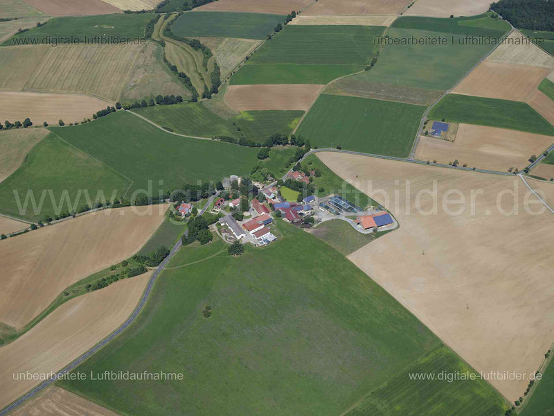 Luftaufnahme Rugendorf-Eisenwind in Stadtsteinach | Oberfranken, Bayern