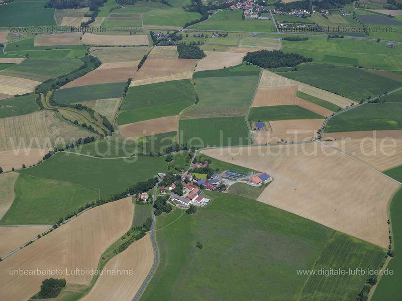 Luftaufnahme Rugendorf-Eisenwind in Stadtsteinach | Oberfranken, Bayern