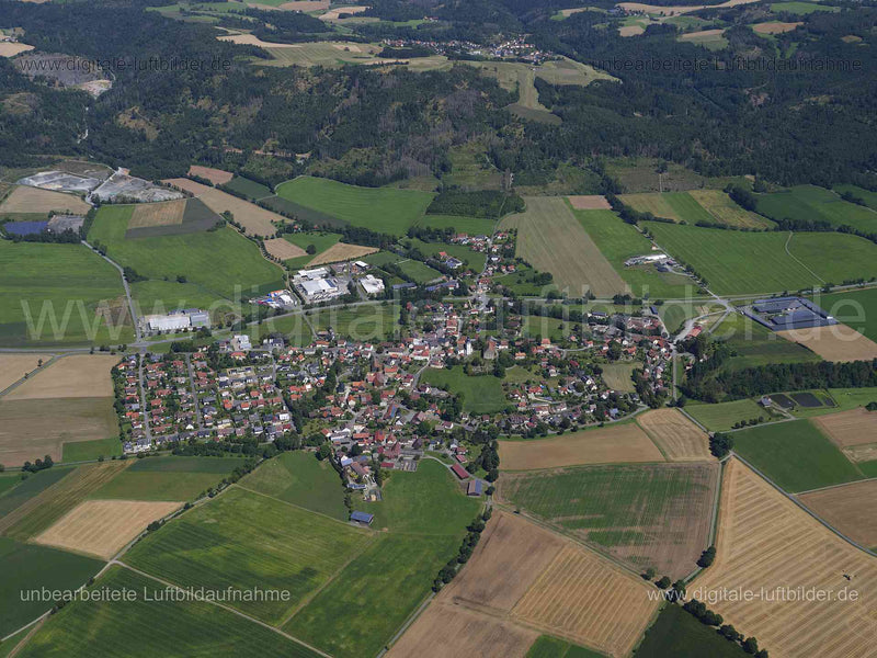 Luftaufnahme Rugendorf in Stadtsteinach | Oberfranken, Bayern