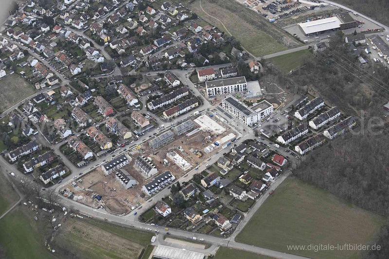 Luftaufnahme Im Blumenviertel in Stein b. Nürnberg | Mittelfranken, Bayern