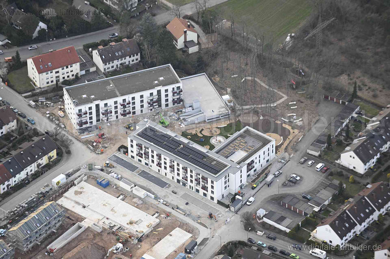 Luftaufnahme Im Blumenviertel in Stein b. Nürnberg | Mittelfranken, Bayern
