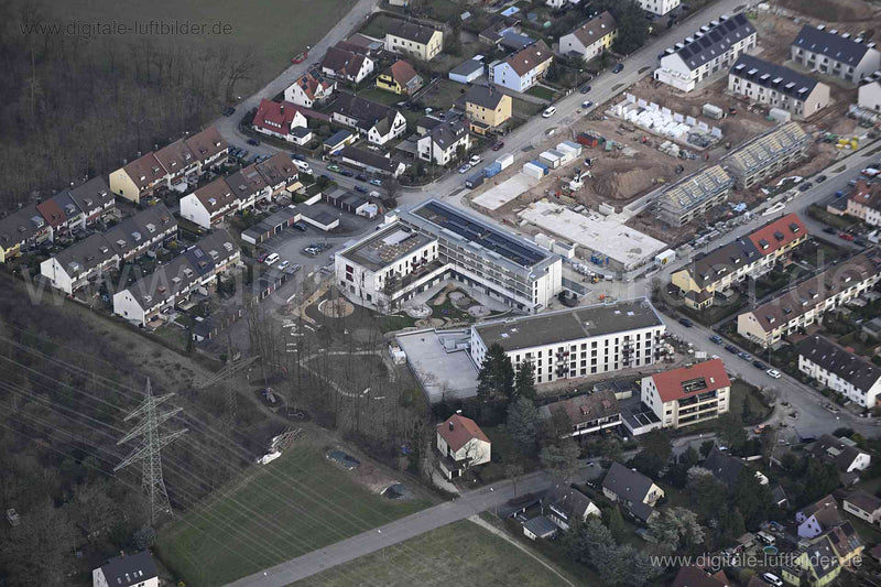 Luftaufnahme Im Blumenviertel in Stein b. Nürnberg | Mittelfranken, Bayern