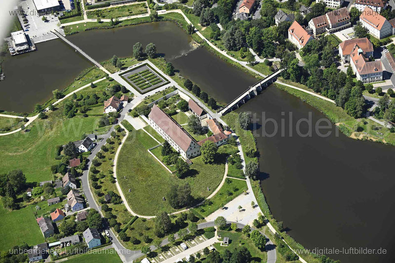 Luftaufnahme Amtsgericht Tirschenreuth in Tirschenreuth | Oberpfalz, Bayern