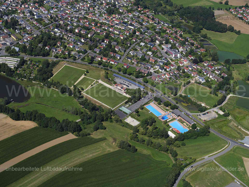 Luftaufnahme FC Tirschenreuth in Tirschenreuth | Oberpfalz, Bayern