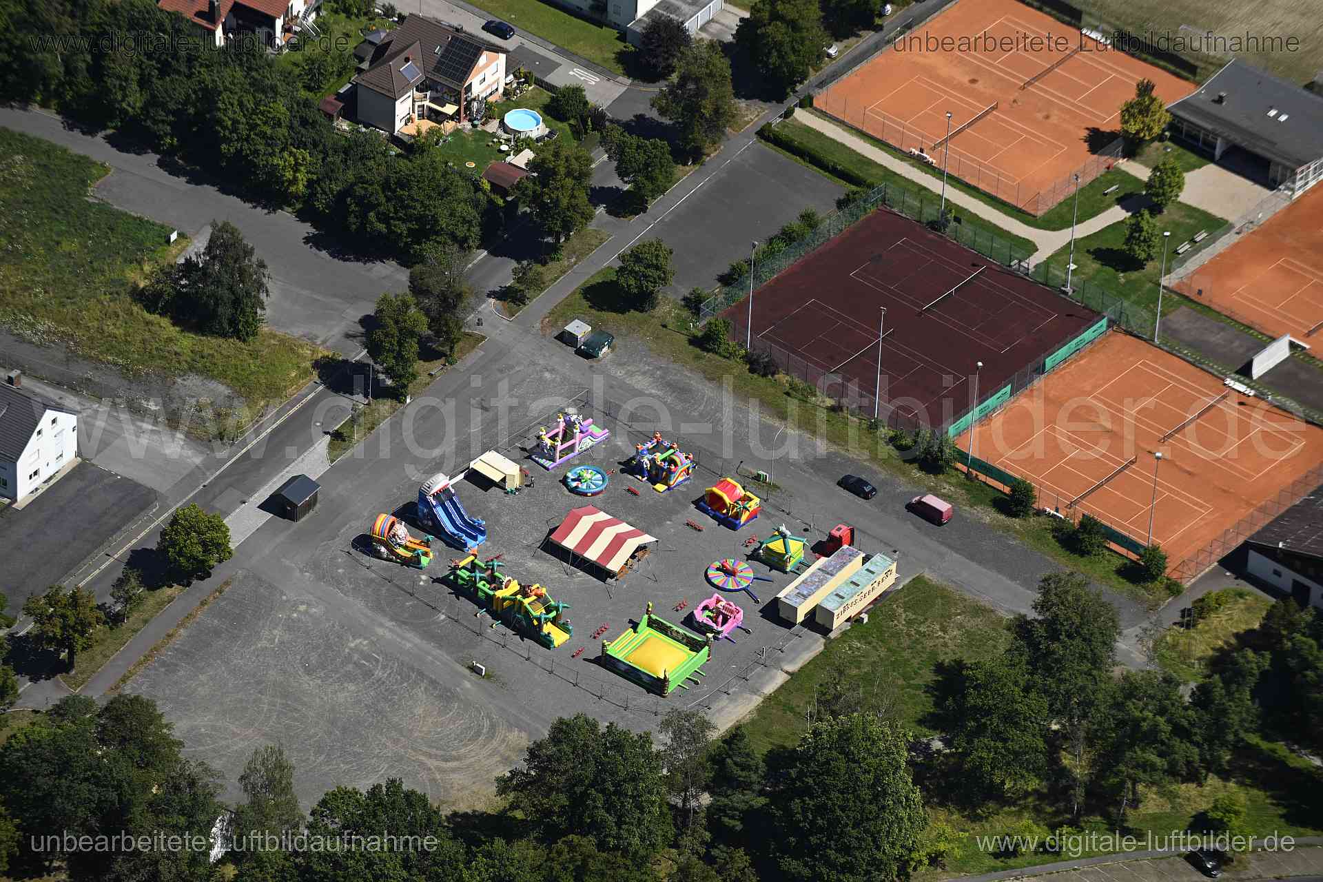 Luftaufnahme Festplatz Tischenreuth in Tirschenreuth | Oberpfalz, Bayern