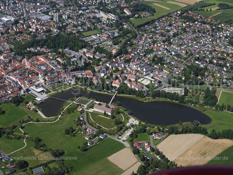 Luftaufnahme Tirschenreuth in Tirschenreuth | Oberpfalz, Bayern