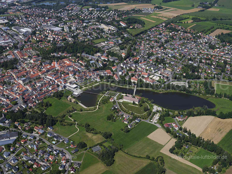 Luftaufnahme Tirschenreuth in Tirschenreuth | Oberpfalz, Bayern