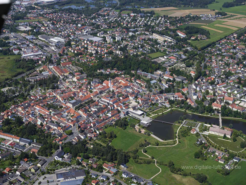 Luftaufnahme Tirschenreuth in Tirschenreuth | Oberpfalz, Bayern