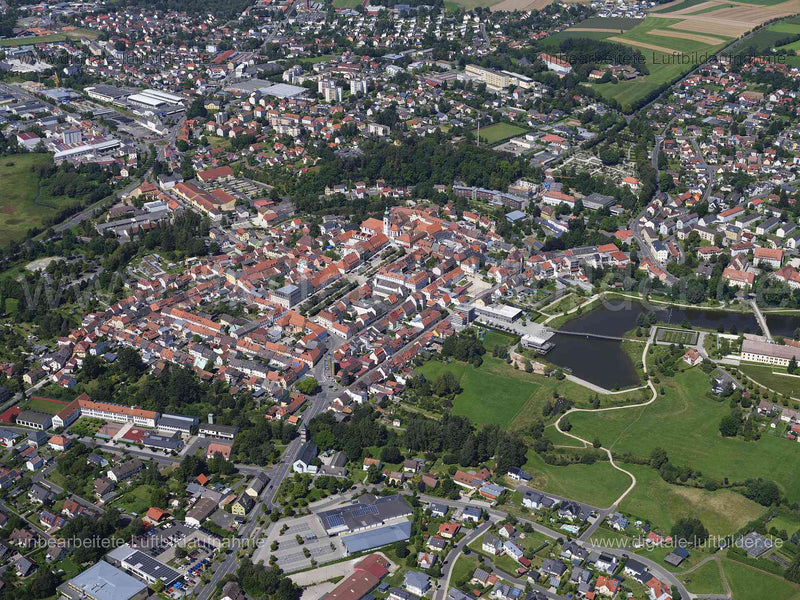 Luftaufnahme Tirschenreuth in Tirschenreuth | Oberpfalz, Bayern