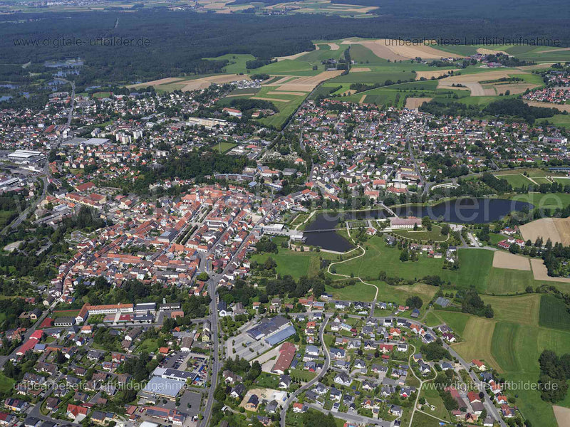 Luftaufnahme Tirschenreuth in Tirschenreuth | Oberpfalz, Bayern