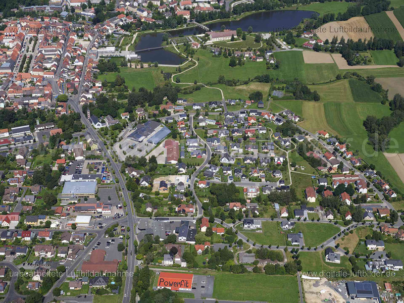 Luftaufnahme Tirschenreuth in Tirschenreuth | Oberpfalz, Bayern