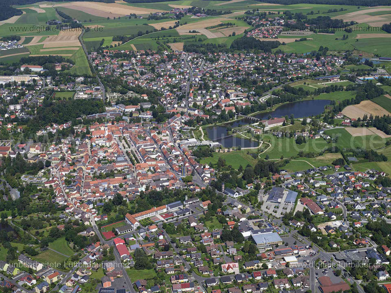 Luftaufnahme Tirschenreuth in Tirschenreuth | Oberpfalz, Bayern