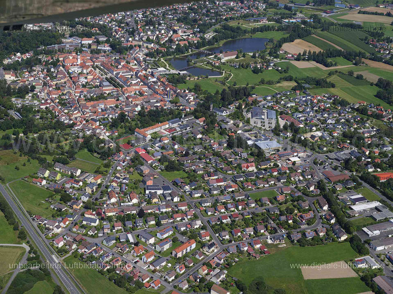 Luftaufnahme Tirschenreuth in Tirschenreuth | Oberpfalz, Bayern