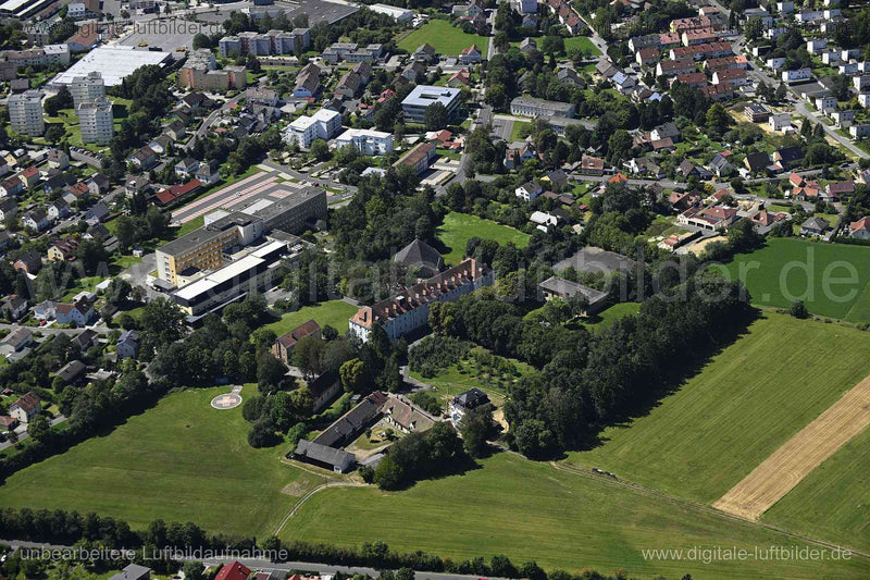 Luftaufnahme Tirschenreuth - Fischhofbrücke in Tirschenreuth | Oberpfalz, Bayern