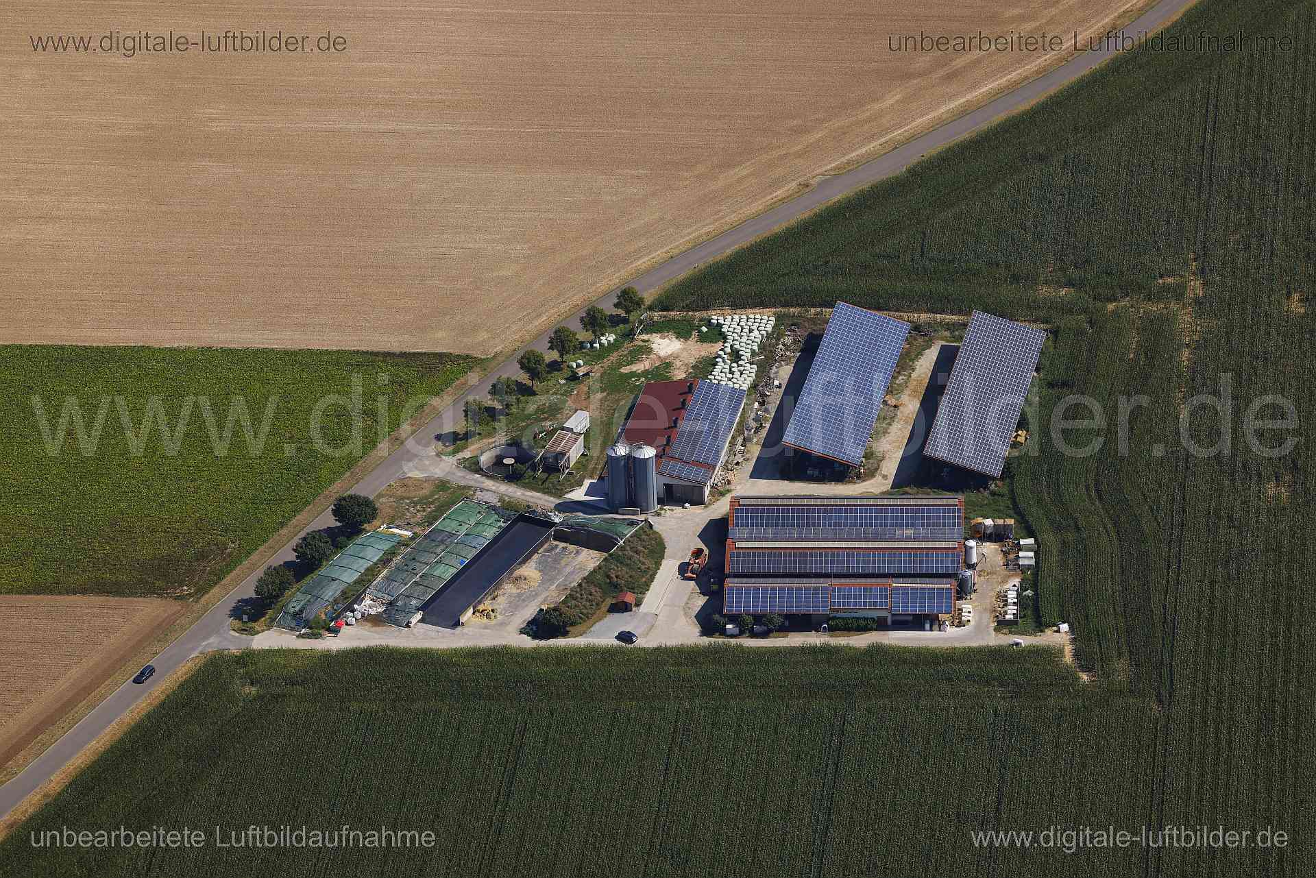 Luftaufnahme Geißlingen - Jakobshof in Uffenheim | Mittelfranken, Bayern