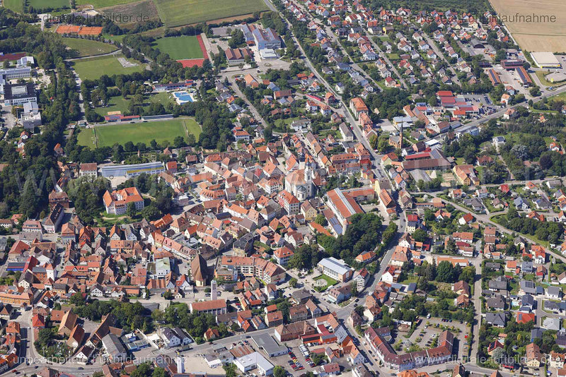 Luftaufnahme Uffenheim in Uffenheim | Mittelfranken, Bayern