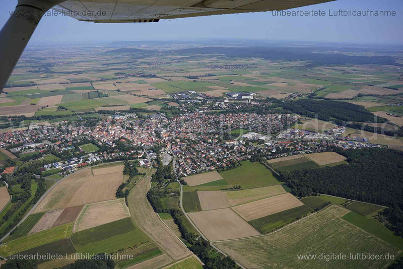 Luftaufnahme Uffenheim in Uffenheim | Mittelfranken, Bayern