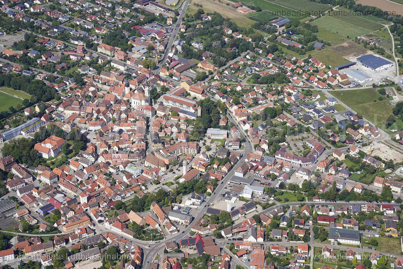 Luftaufnahme Uffenheim in Uffenheim | Mittelfranken, Bayern