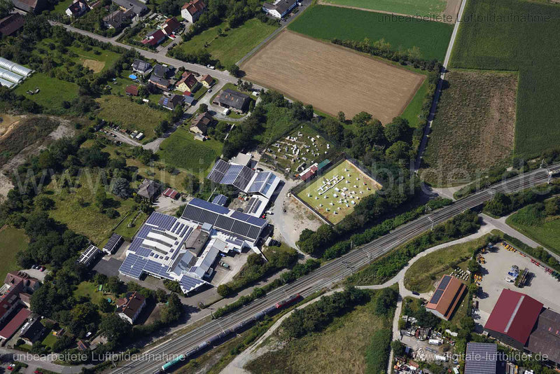 Luftaufnahme Uffenheimer Parkett in Uffenheim | Mittelfranken, Bayern