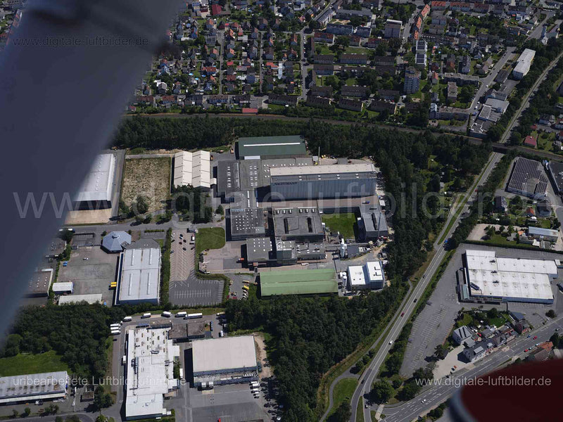 Luftaufnahme Hammerweg / Nachtmann in Weiden in der Oberpfalz | Oberpfalz, Bayern