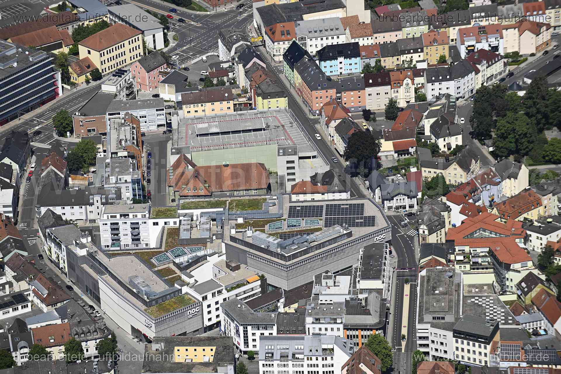 Luftaufnahme Nordoberpfalz Center (NOC) in Weiden in der Oberpfalz | Oberpfalz, Bayern