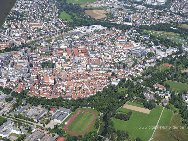 Luftaufnahme Weiden i. d. Oberpfalz in Weiden in der Oberpfalz | Oberpfalz, Bayern
